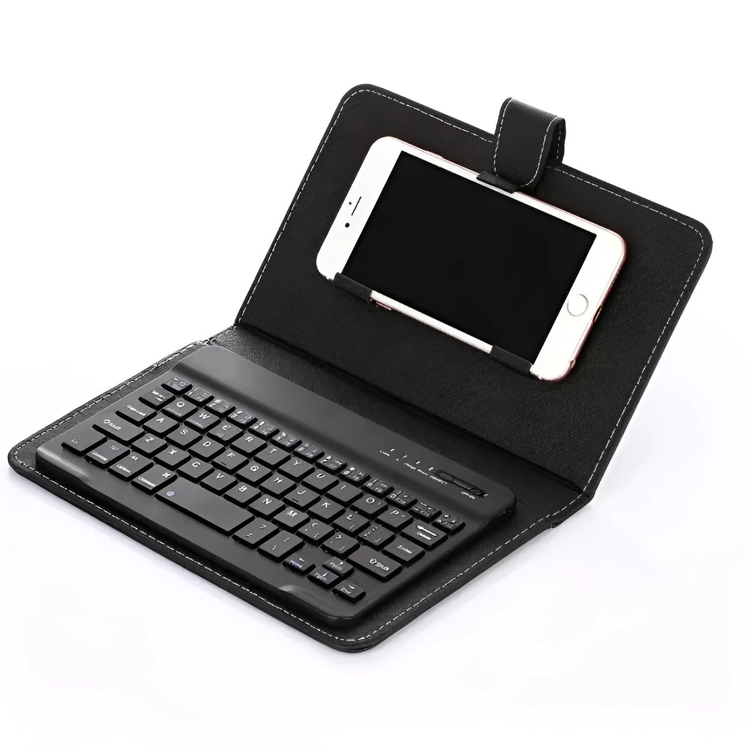 Wireless keyboard protective case with 7-inch Bluetooth keyboard for mobile phones and tablets