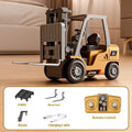 1:64 scale alloy remote control forklift with Bluetooth and dual-mode control