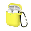 Silicone protective cover for AirPods 1st and 2nd generation charging case in clamshell design