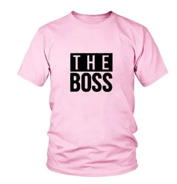 Men's round neck T-shirt with printed design, short sleeves and loose fit