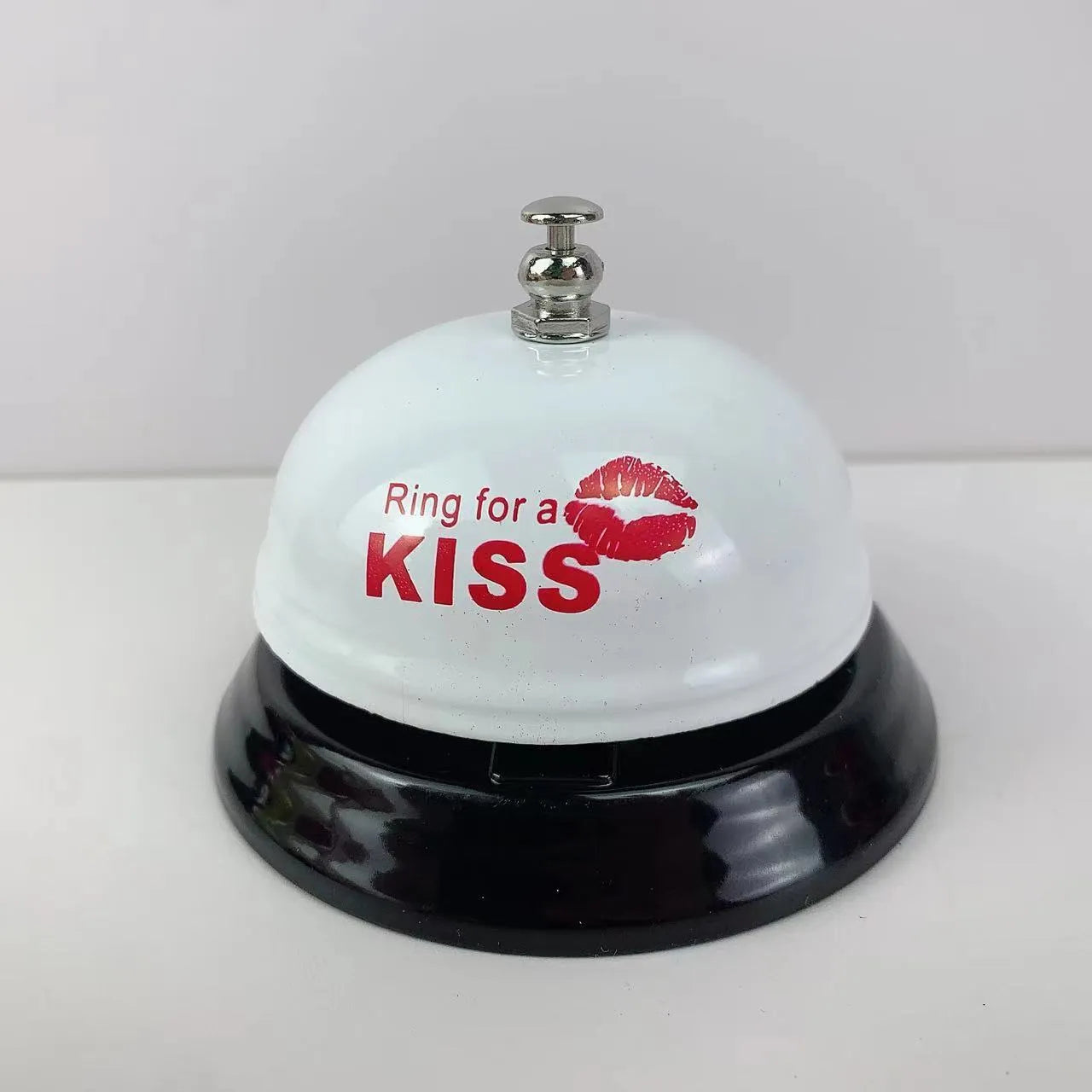 Iron student class game bell and restaurant serving bell available in multiple colours