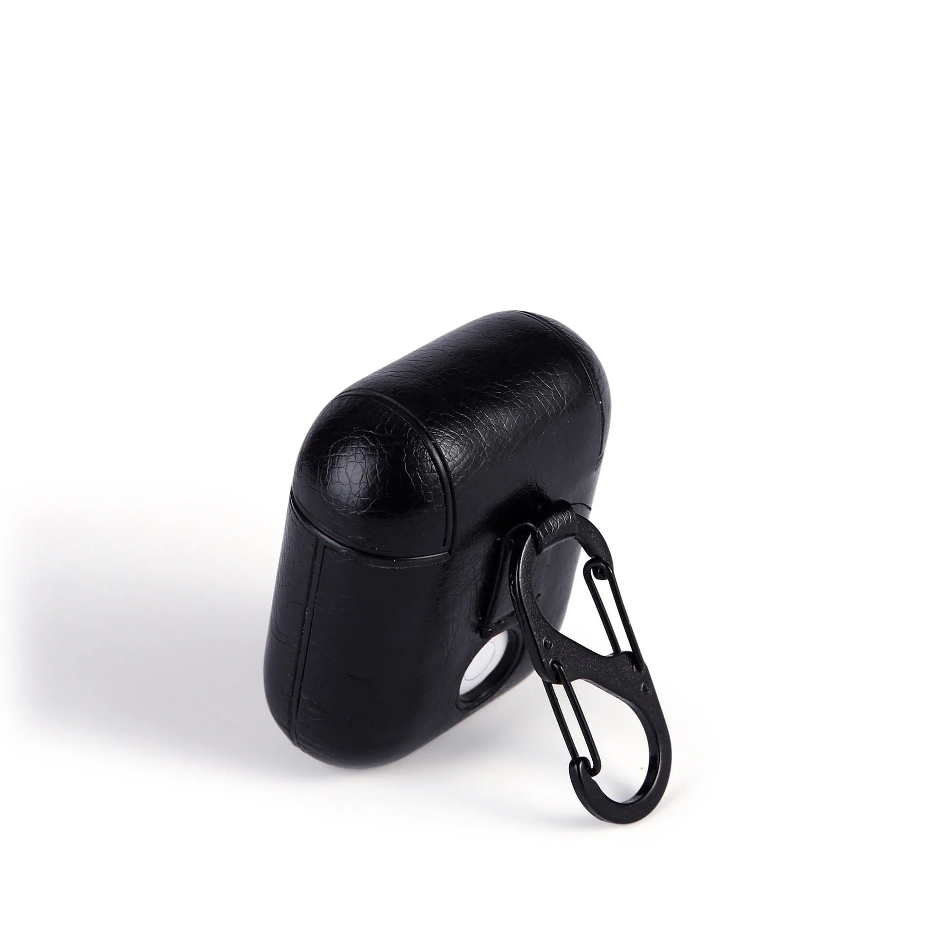 Genuine leather charging case for Apple AirPods in black, brown, light brown, and red colours