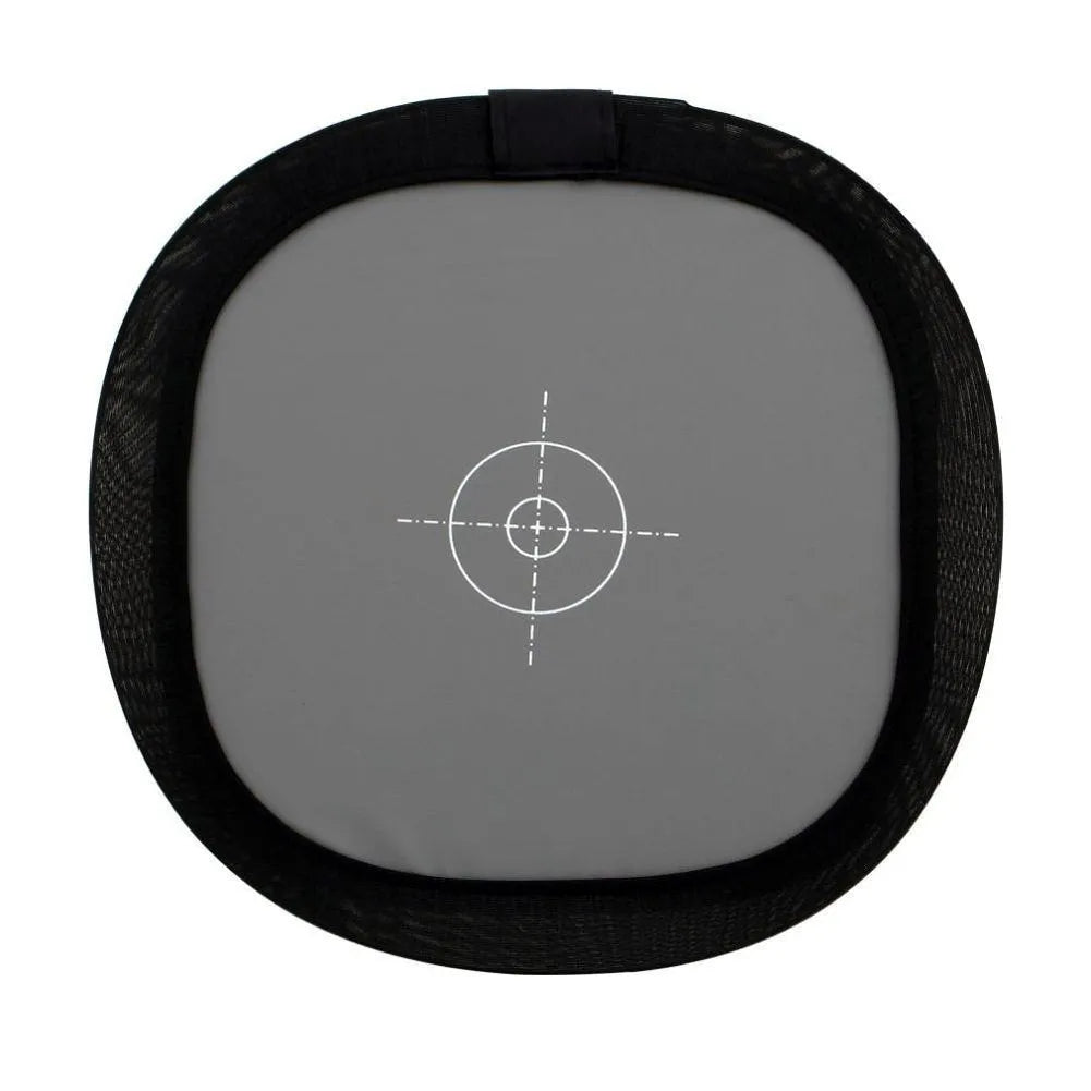 8% Photography Gray Plate Focusing Plate 30x30cm with PU leather surface and black frame