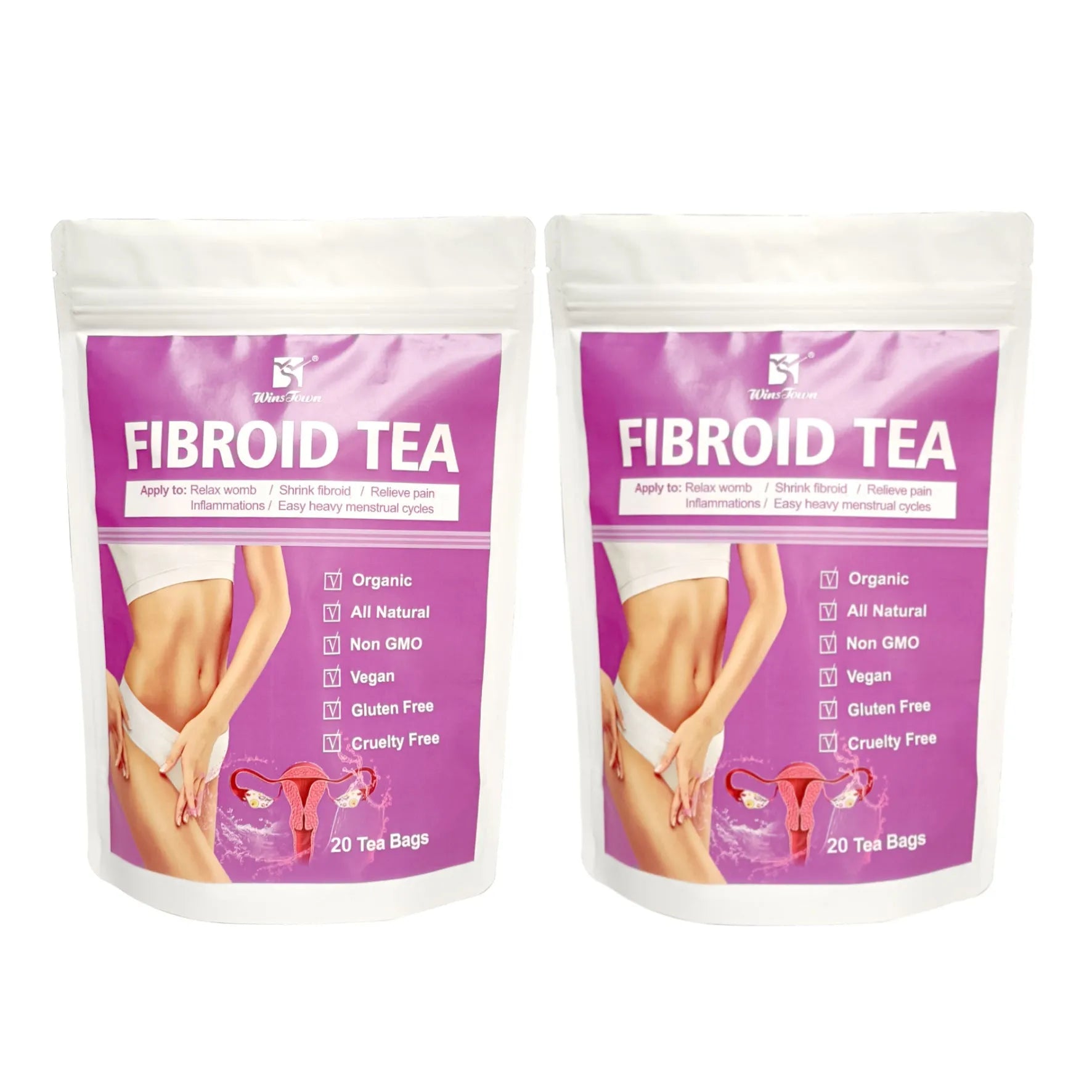 C83 Winstown Fibroid Tea bag with cold extract preparation containing sugar