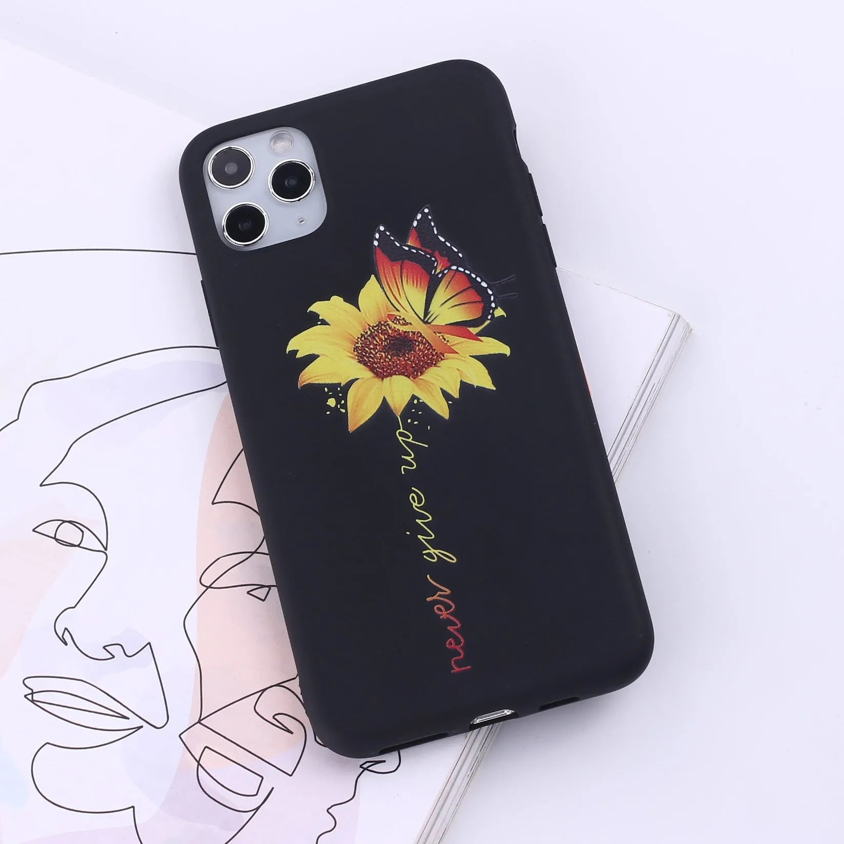 TPU iPhone back cover case in various colours for models iPhone 5 to 11 Pro Max.