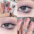 Ballet liquid eye shadow product showing five colour options including Sakura Field and Butterfly Paradise shades