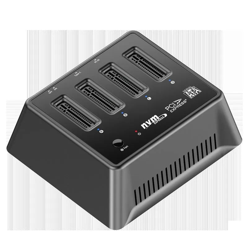 Aluminium alloy M2 dual protocol SSD base with 90x78x34mm dimensions
