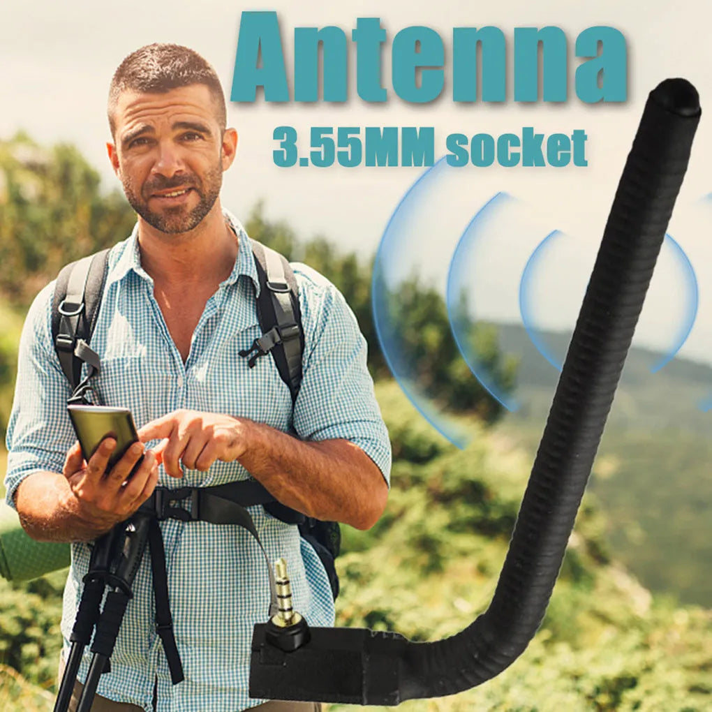 13.6 cm mobile phone signal enhancement antenna with suction mount and 6 dBi gain
