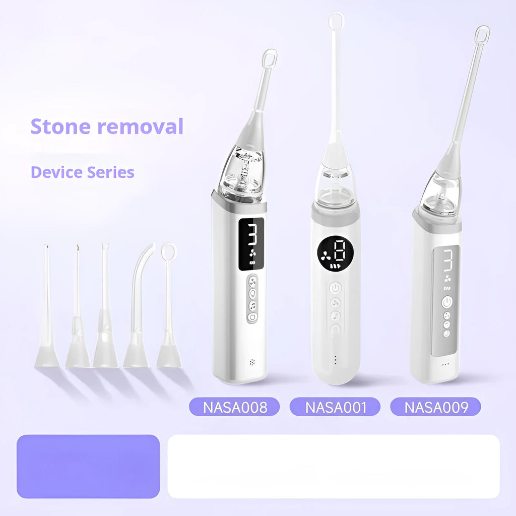 Milky white tonsil stone removal oral cleaning tool for dental calculus extraction
