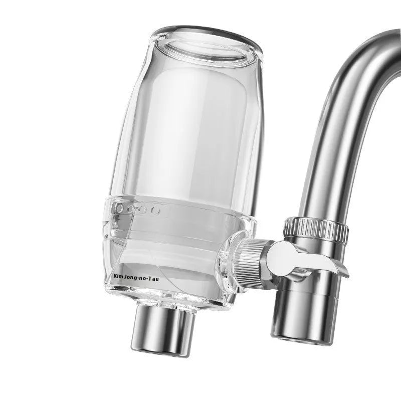 Ceramic water filter element for faucet attachment with single machine single core configuration
