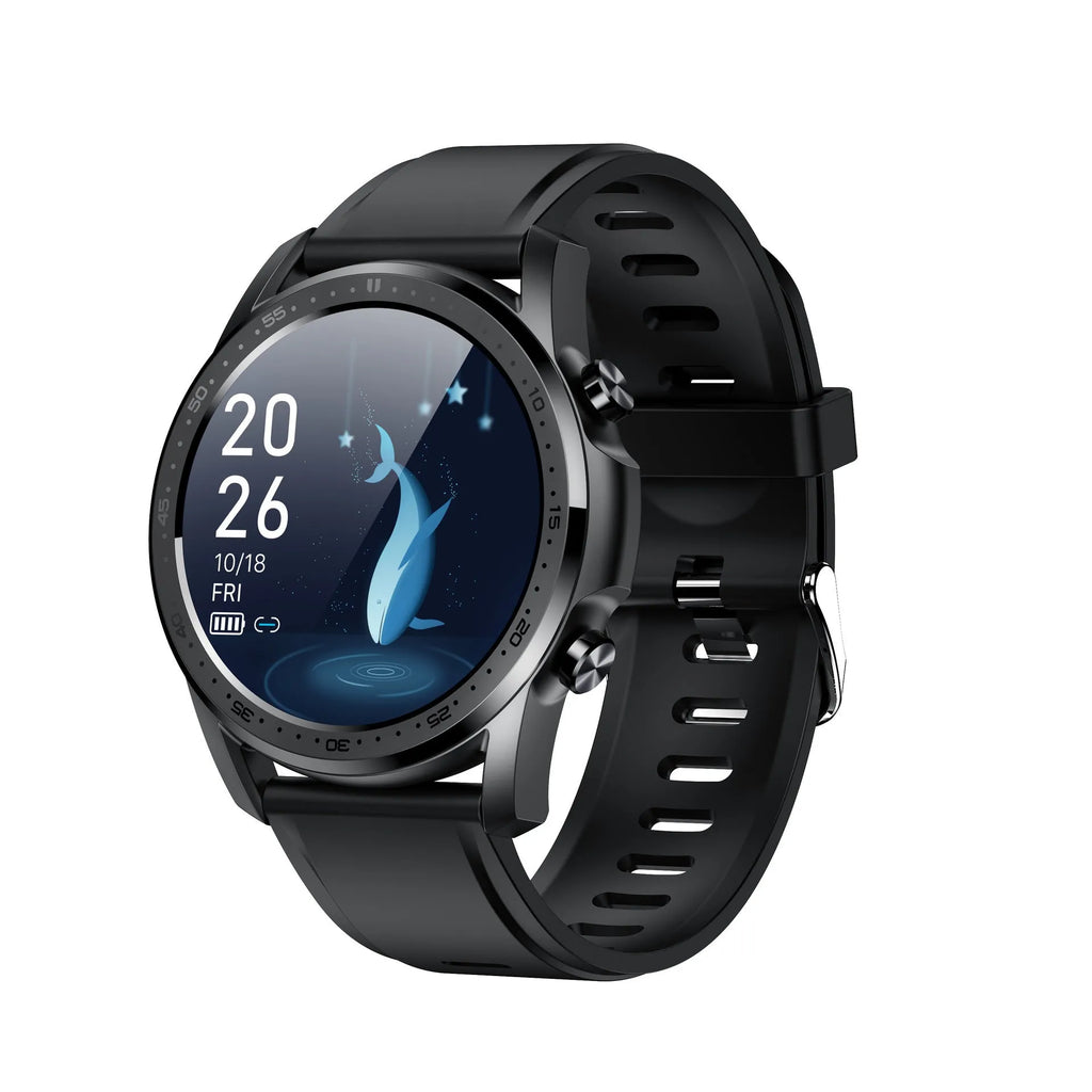 Youth2 smart bracelet with body temperature display on 1.3-inch screen, zinc alloy case