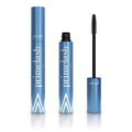 Eyelash brush and comb beauty tool with included eye black product in packaging.