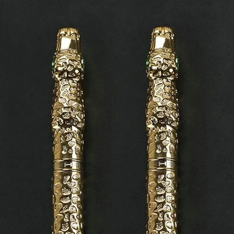 Embossed metal pen in Ancient Silver finish with OPP packaging