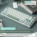 Wireless Bluetooth mechanical keyboard with RGB backlighting in multiple colour and switch configurations