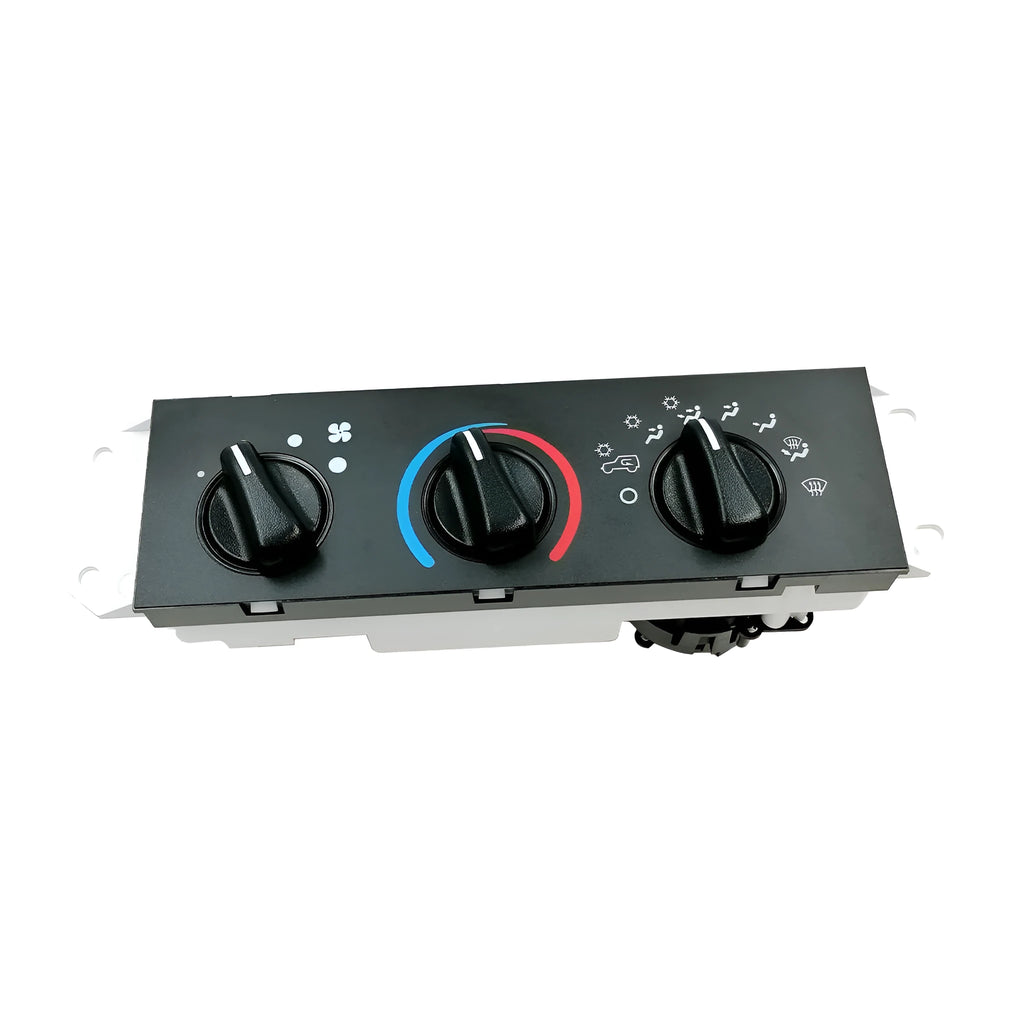 Black Jeep Wrangler air conditioning control switch panel replacement part OE 55056558AA