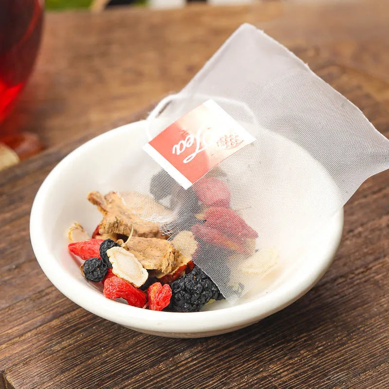 Pack of Ginseng Black Wolfberry Tea showing 40 individual 5g sachets for male vitality support.