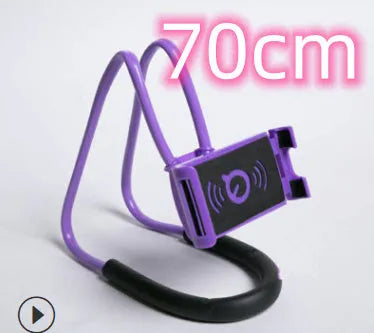 Universal smartphone holder in multiple colours showing 360-degree rotation feature.