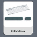 Double-sided memory foam wrist pad for keyboard and mouse in multiple colour options