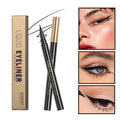 Black liquid eyeliner pen with waterproof smudge-proof quick-drying formula