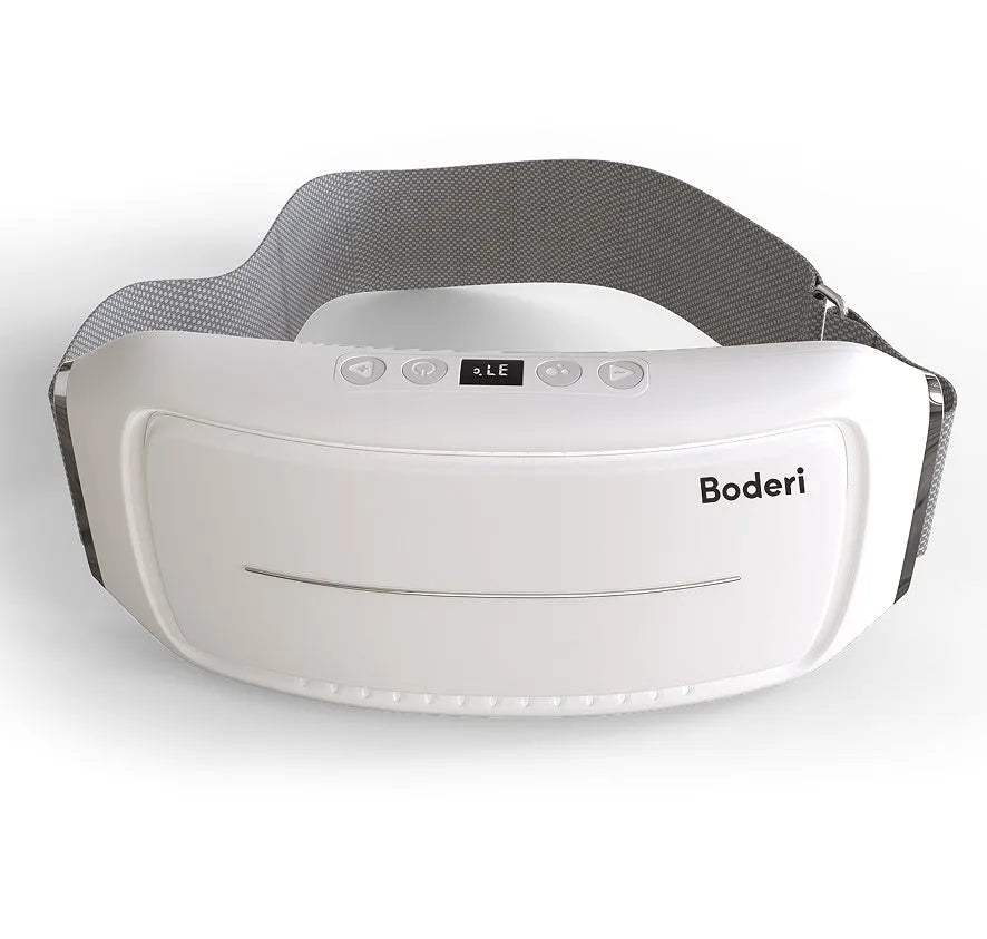 White Tummy Machine abdominal exercise equipment with a non-slip mat.
