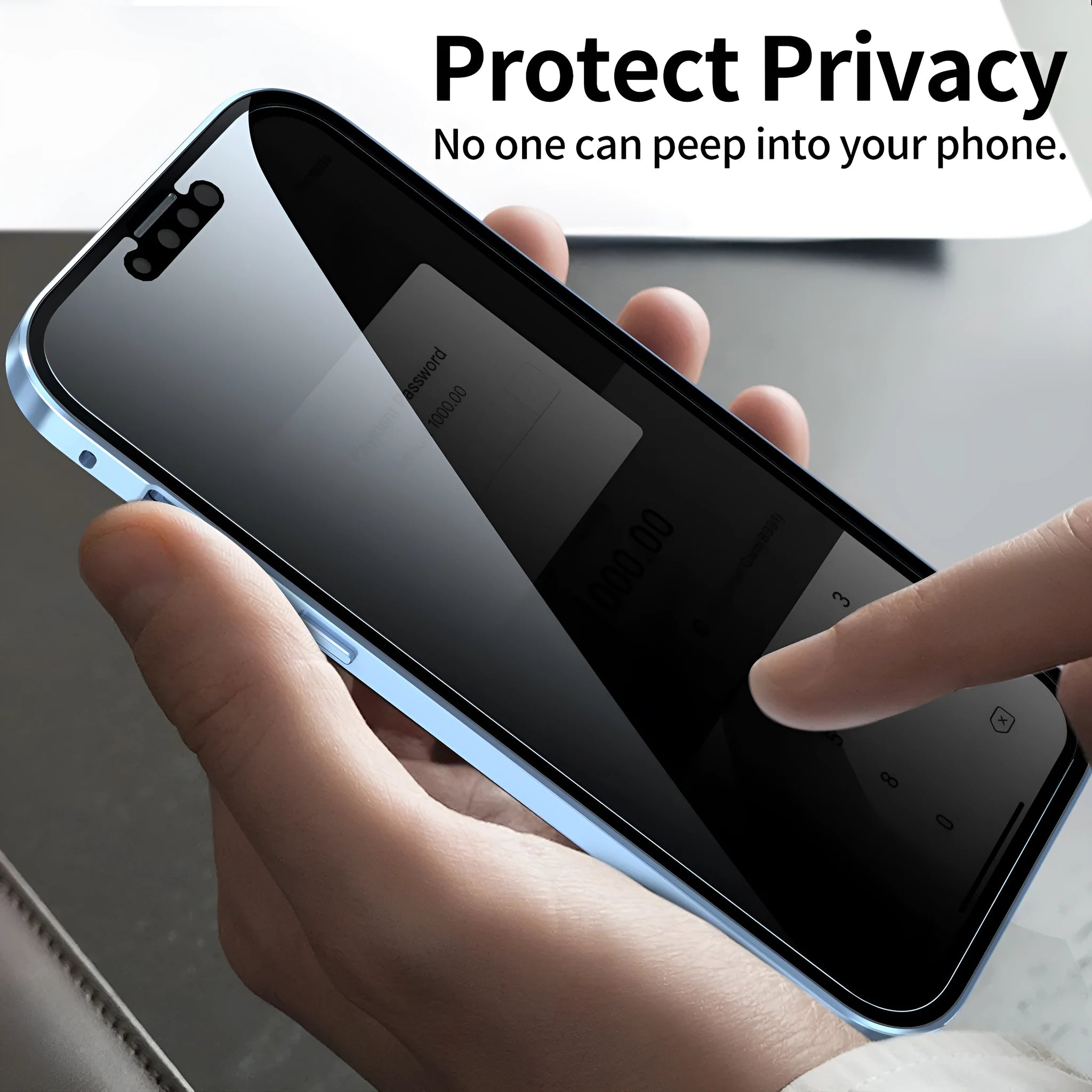 A solid-colour magnetic iPhone case with an integrated metal frame, shown in black, for use with magnetic car mounts.