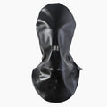 Black leather BDSM training mask for adult role-play