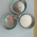 Mini stainless steel egg steamer kitchen appliance in round or heart-shaped design for boiling eggs