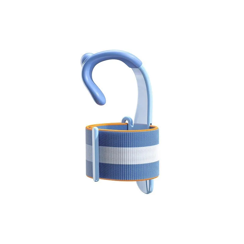Anti-hook holder pen control corrector wrist brace for handwriting improvement in blue colour