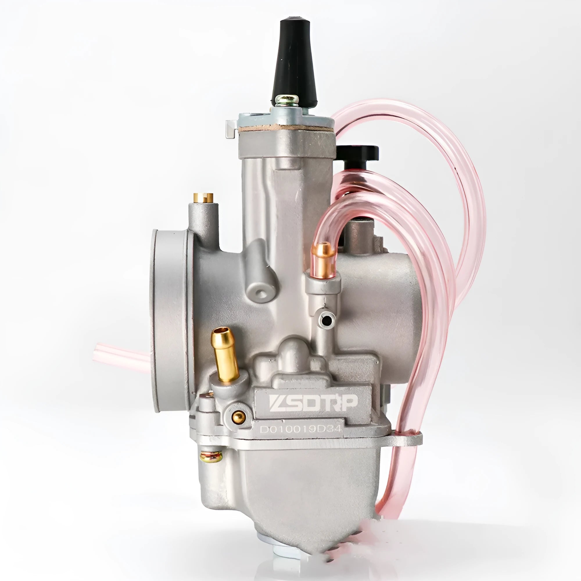 PWK sandblasted motorcycle carburetor upgrade kit in colour box packaging for KR150 KSR modification