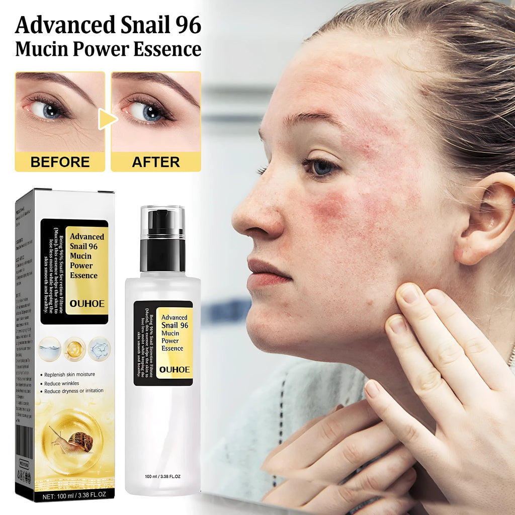 Bottle of Original Snail Serum Collagen Facial Serum 100ml for hydrating and firming skin