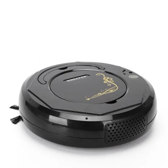 Lazy Smart automatic floor sweeping robot vacuum cleaner in blue, black, or white colour