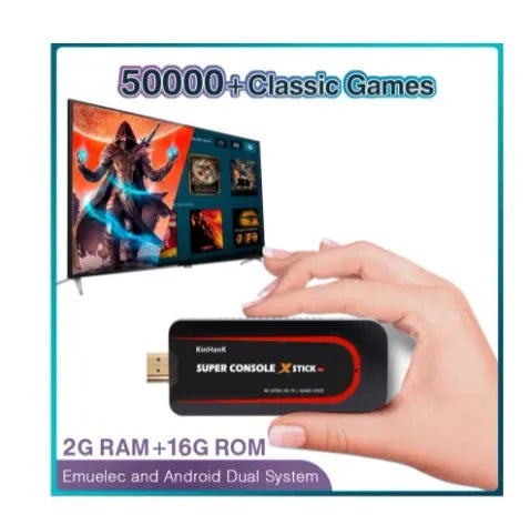 HDMI retro game console with softcover housing and dual-system gaming capability
