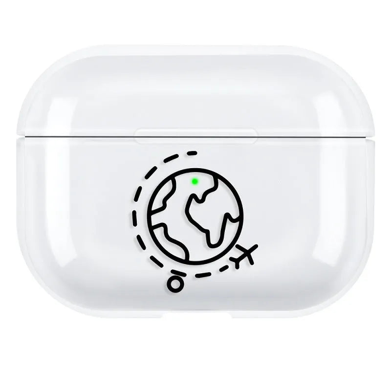 Hard PC protective back cover case for AirPods Pro3 in a solid colour.