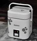 Kiwi MF-12A mini cooker electric box with 1.2 litre single pot compact student design
