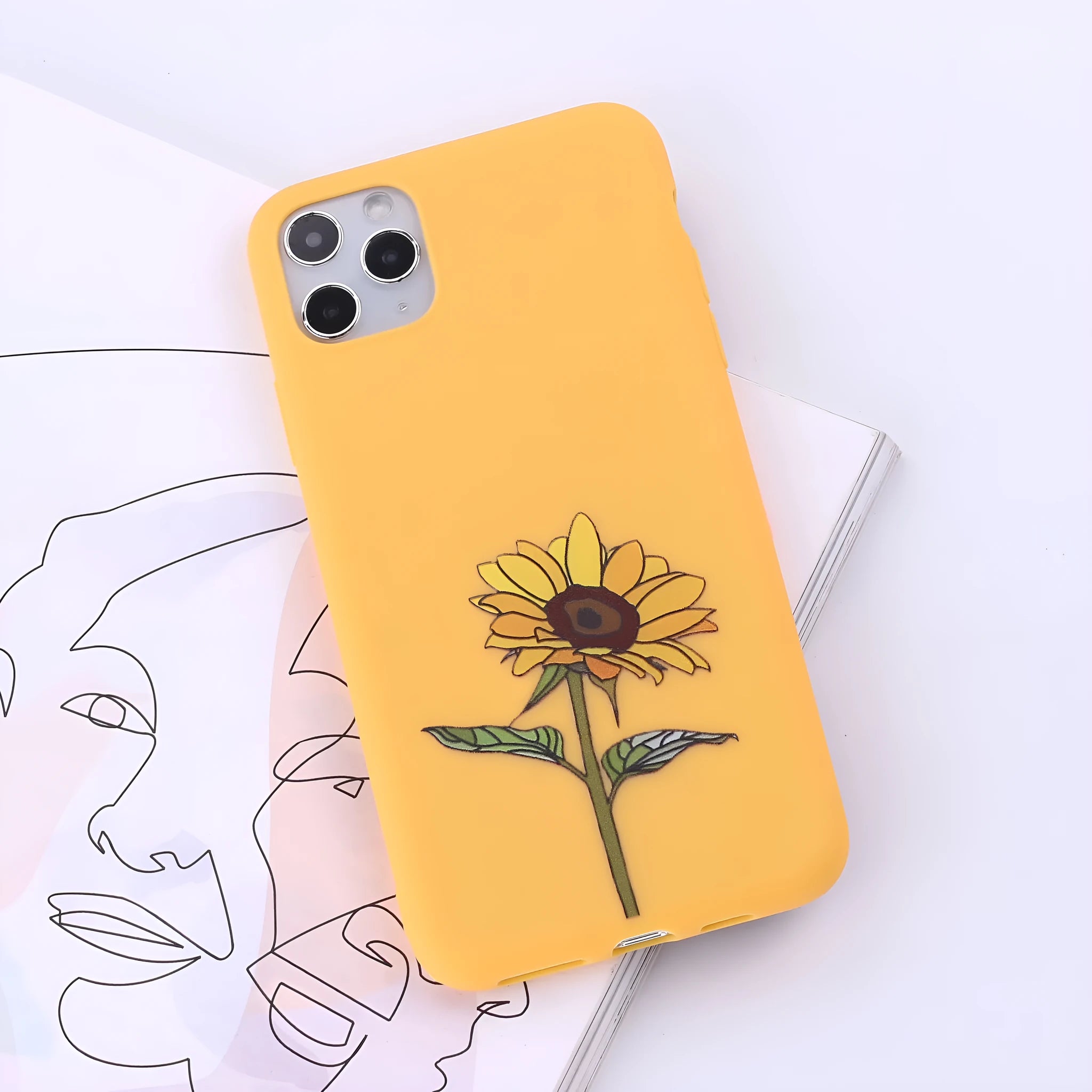 TPU iPhone back cover case in various colours for models iPhone 5 to 11 Pro Max.