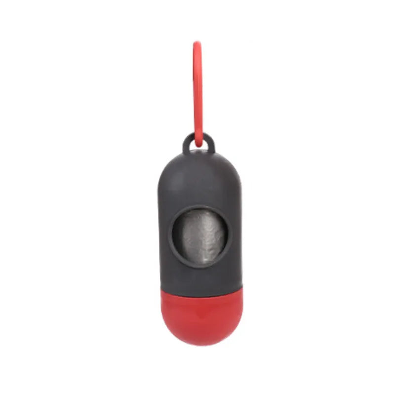 Coloured dog poop bags for waste cleanup showing 22.5 x 30 cm dimensions
