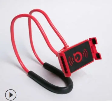 Universal smartphone holder in multiple colours showing 360-degree rotation feature.