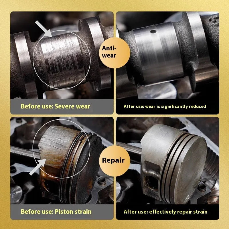 60ml engine oil anti-wear additive in white cap container for automobile engines