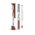 Double-headed lip liner and lip lacquer pen lipstick shown in packaging.