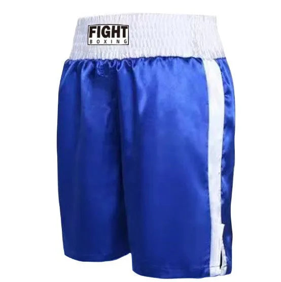 Boxing training shorts in multiple colour combinations with contrasting waistbands and side stripe detailing