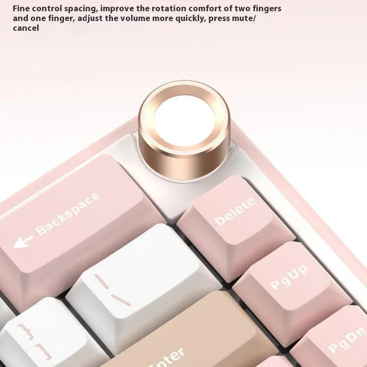 Wireless Bluetooth mechanical keyboard with RGB backlighting in multiple colour and switch configurations