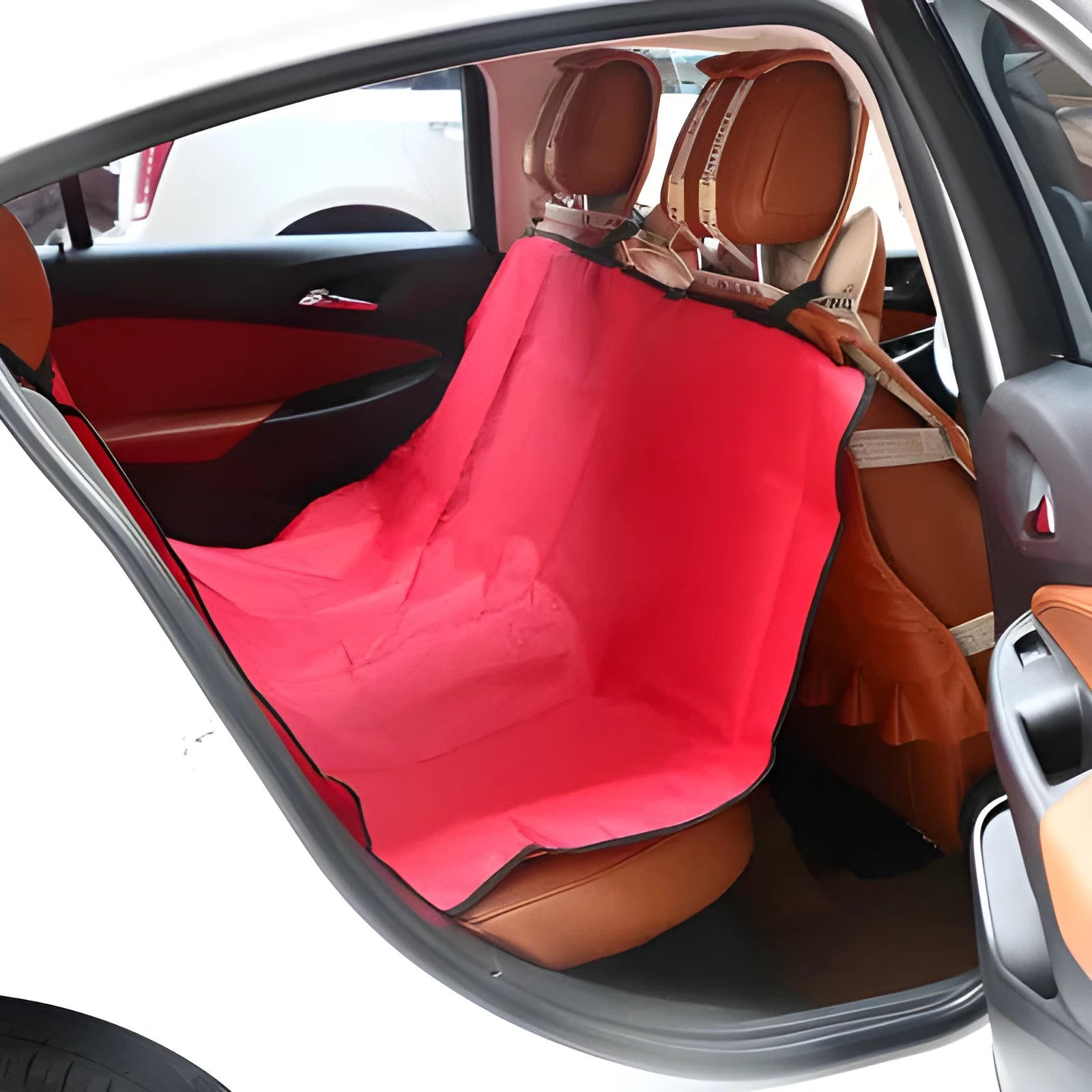 Waterproof car pet seat cushion for dogs and cats measuring 135x135cm in Oxford 600D fabric