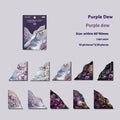 Pack of 20 creative DIY bookmarks with modern printed designs in six colour theme options.