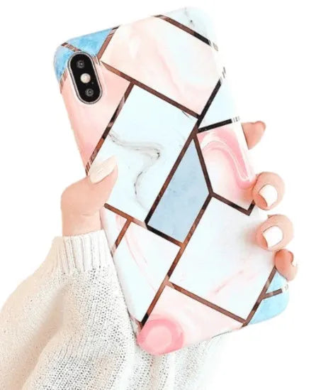 Silicone gel mobile phone protective case for Apple iPhone models on a table