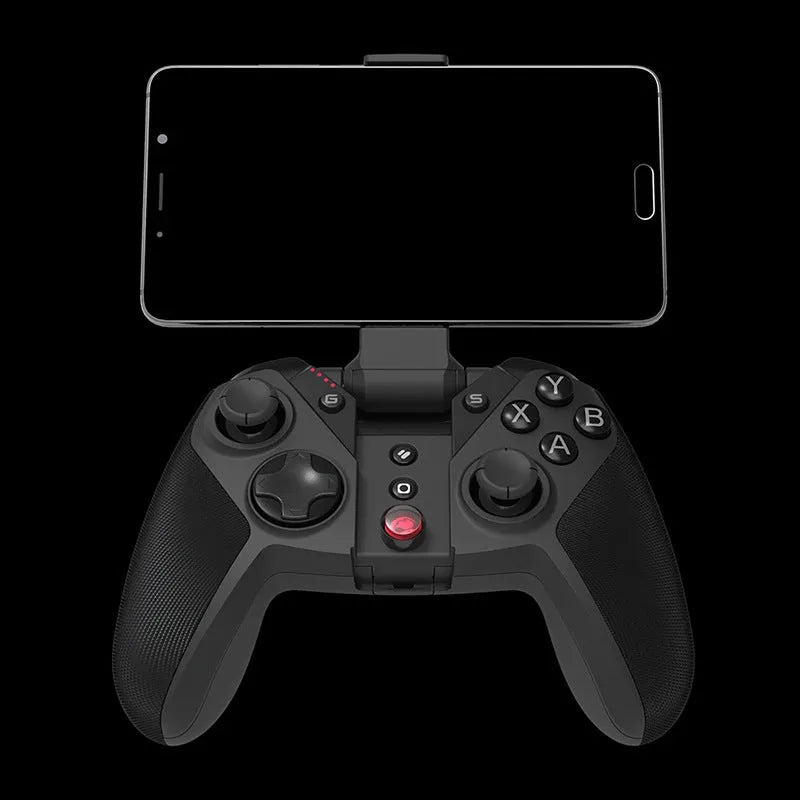 Black Gaishi wired video game controller with USB Type-C cable and standard button layout.