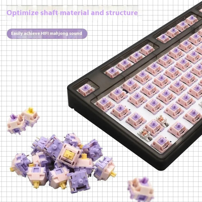 MMD Princess mechanical keyboard linear switch for custom keyboard builds