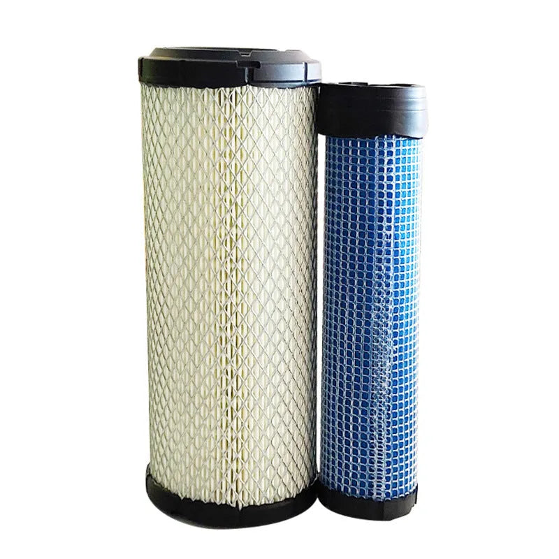 1027 model air filter with folding element, 106cm outer diameter, wood pulp filter paper construction