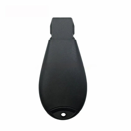 White nylon and ABS brass car key shell for Dodge vehicles, shown next to a scale indicating 85mm length.