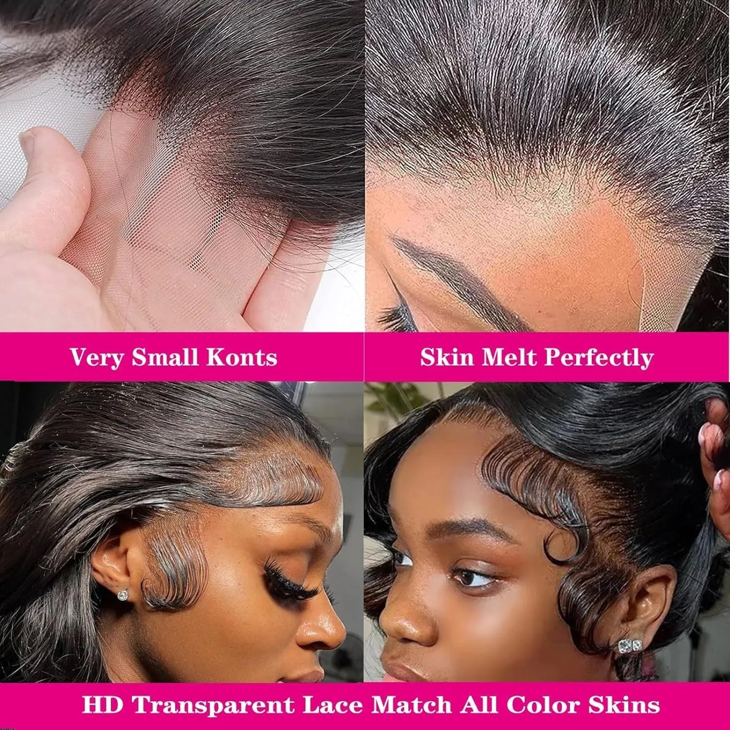 Black curly wave full-head wig with 22-inch length made from high-temperature fibre