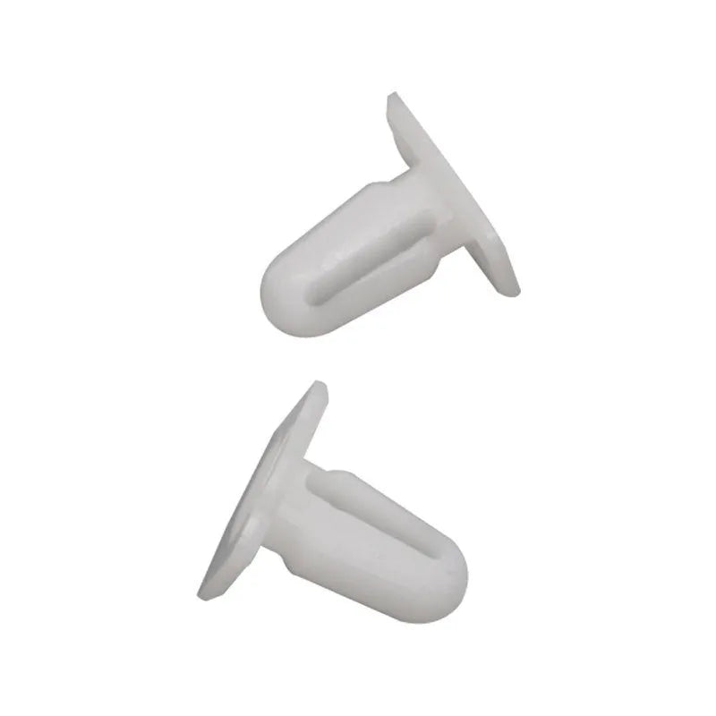 Pack of 60 D318 coloured PA66 plastic automotive nail and buckle fastener clips.